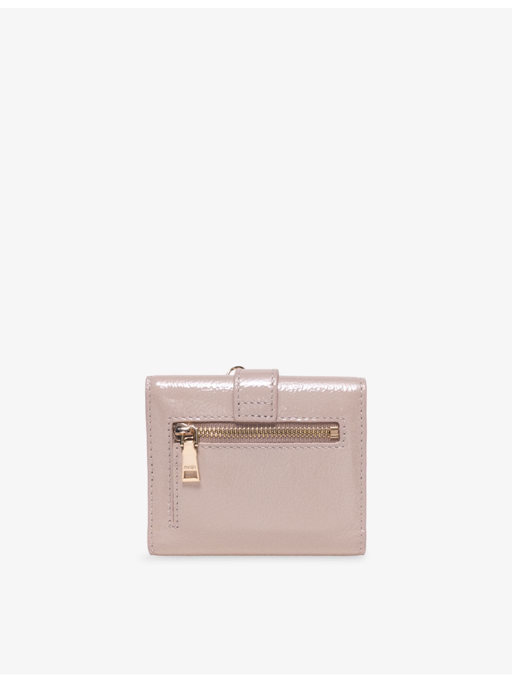 Maje Miss M small patent-leather wallet, imported from the UK