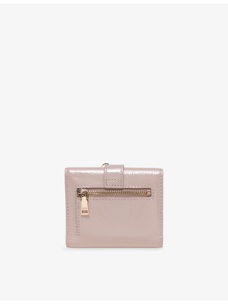 Maje Miss M small patent-leather wallet, imported from the UK