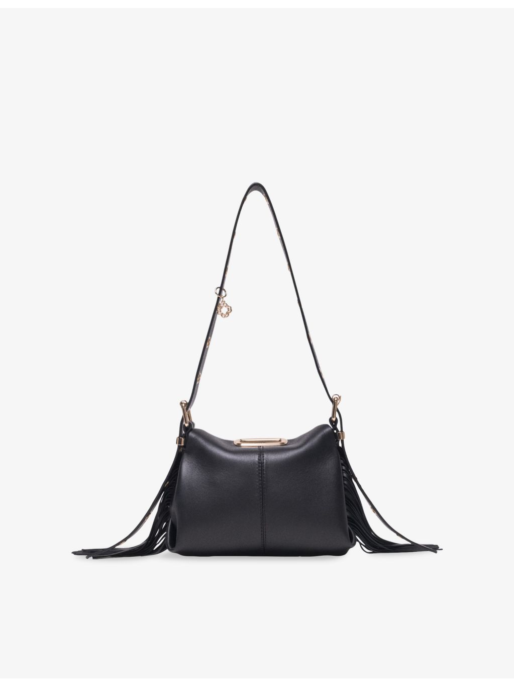 Maje Miss M mini leather cross-body bag - British product