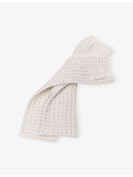Maje fingerless wool mittens with rhinestone embellishment, imported from the UK