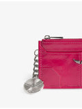 Zadig&Voltaire Sunny leather cardholder 10.5cm x 7cm - British product