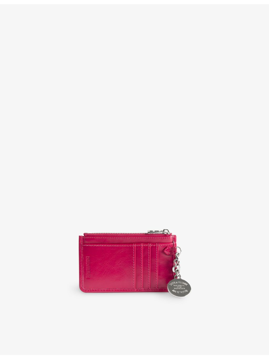 Zadig&Voltaire Sunny leather cardholder 10.5cm x 7cm - British product