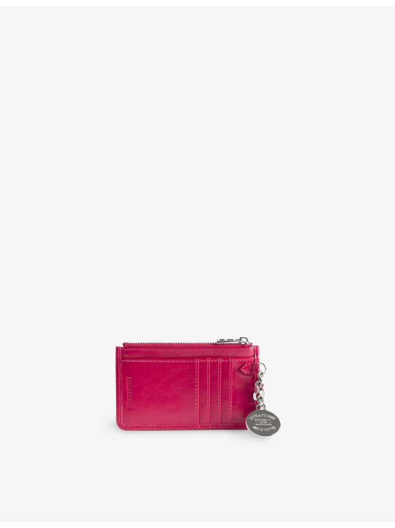 Zadig&Voltaire Sunny leather cardholder 10.5cm x 7cm - British product