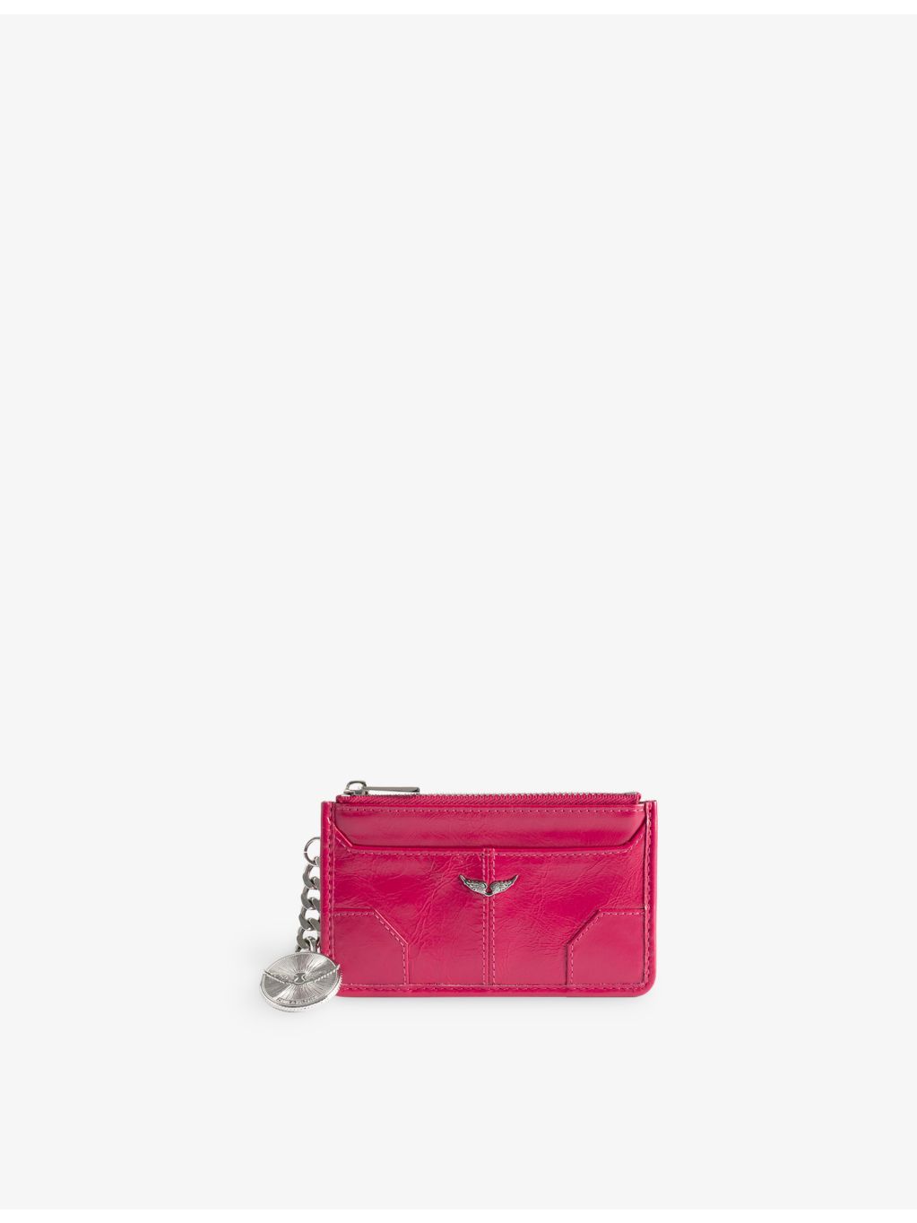 Zadig&Voltaire Sunny leather cardholder 10.5cm x 7cm - British product