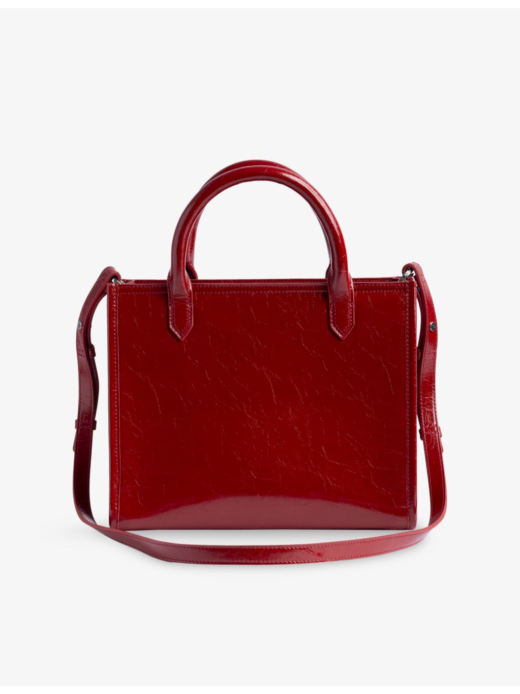 Zadig&Voltaire Angel XS small leather tote bag - British product