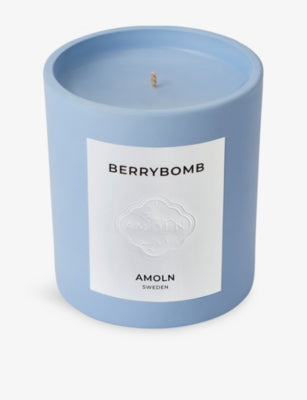 Amoln Berrybomb scented wax candle 270g, imported from the UK