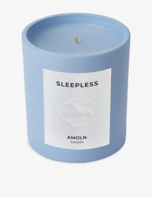 Sleepless scented candle 270g with lavender and sage (British brand)