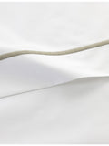 Yves Delorme Athena Kaki cotton flat sheet, imported from the UK