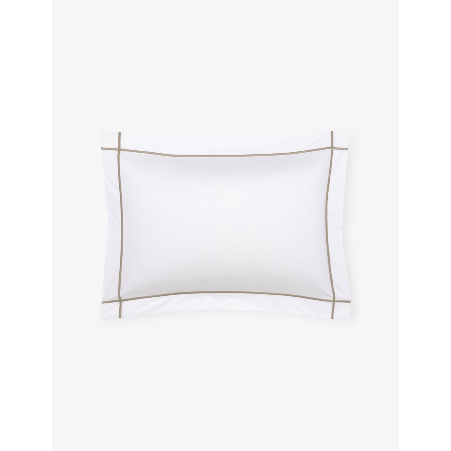 Athena Kaki Cotton Oxford Pillowcase - Standard