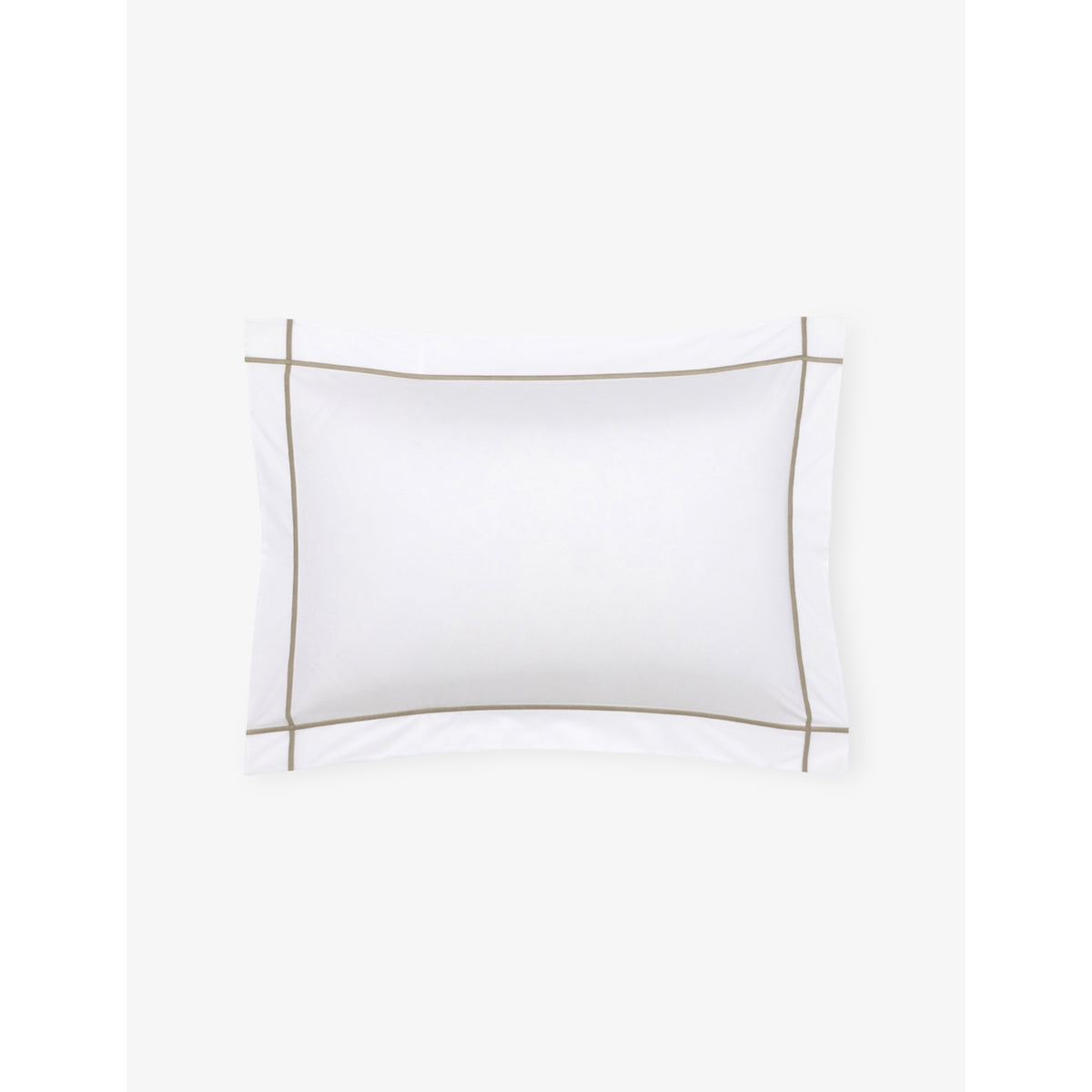 Athena Kaki Cotton Oxford Pillowcase - Standard