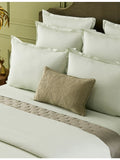Yves Delorme Batiste Amande cotton fitted sheet - British product