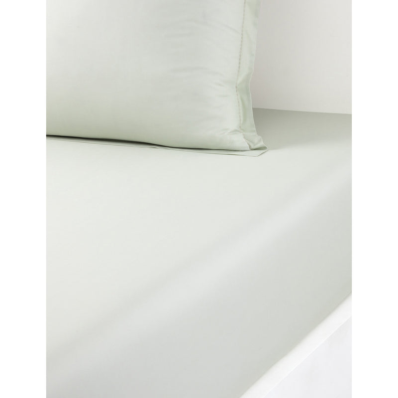 Batiste Amande Cotton Fitted Sheet - Double