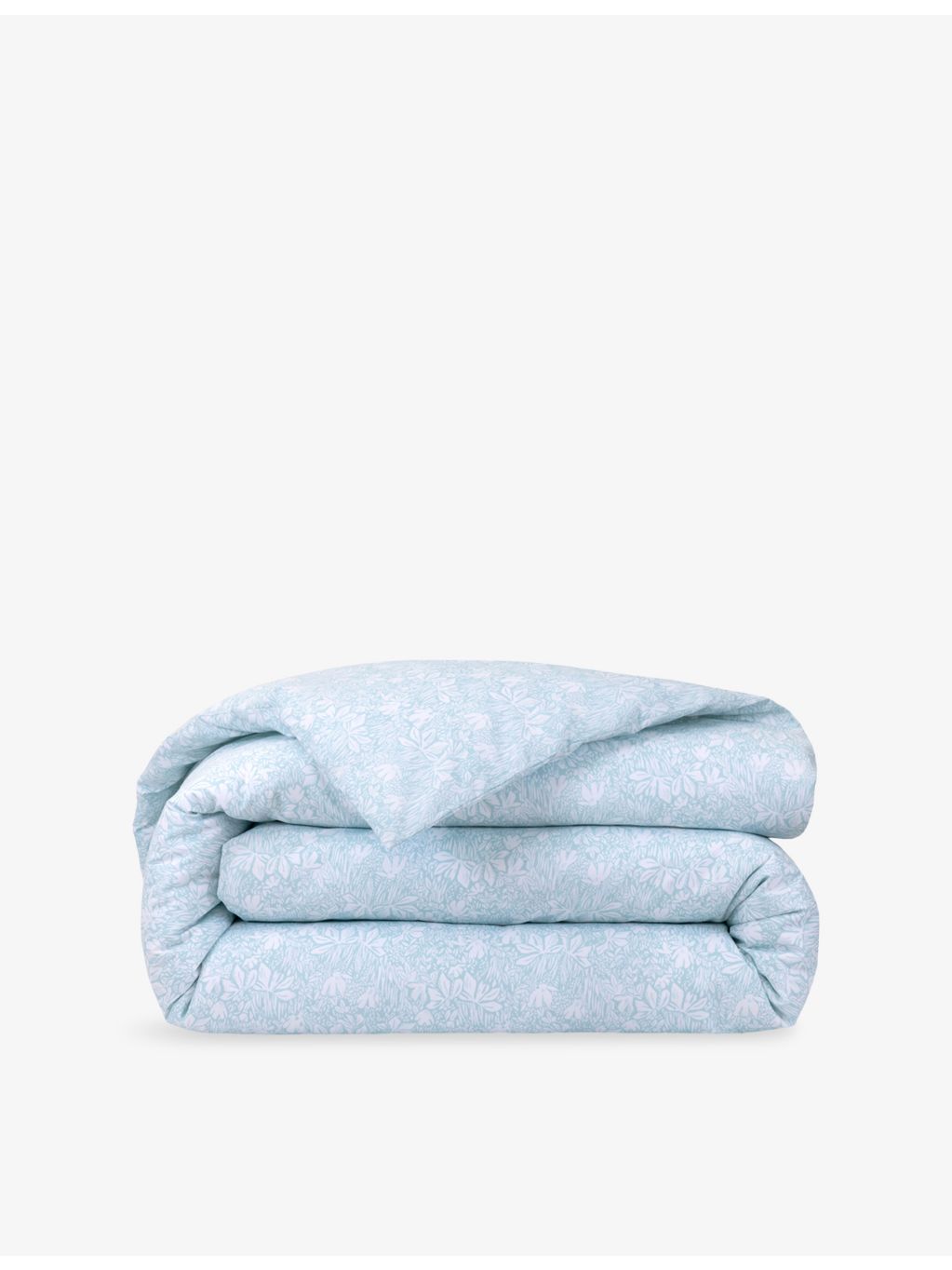 Yves Delorme Capri Aqua cotton duvet cover - British product