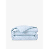 Capri Aqua Cotton Duvet Cover - Double