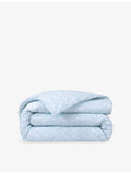 Yves Delorme Capri Aqua cotton duvet cover - British product