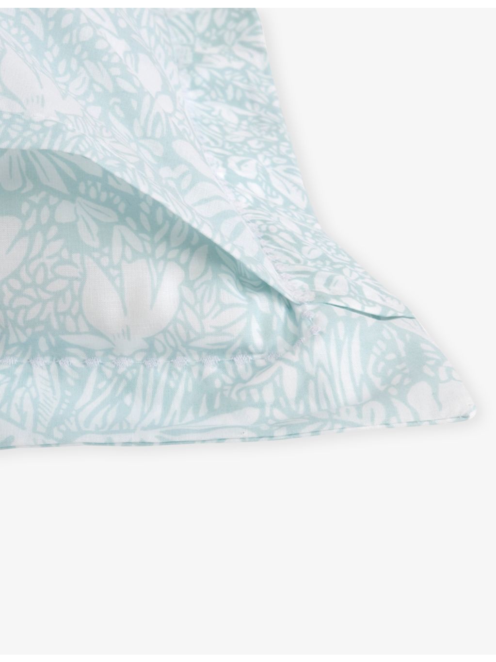 Yves Delorme Capri floral cotton-sateen Oxford pillowcase 50x75cm - British product