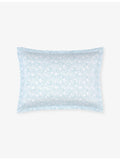 Yves Delorme Capri floral cotton-sateen Oxford pillowcase 50x75cm - British product