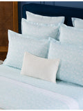 Yves Delorme Capri floral cotton-sateen Oxford pillowcase 65cm (British brand)