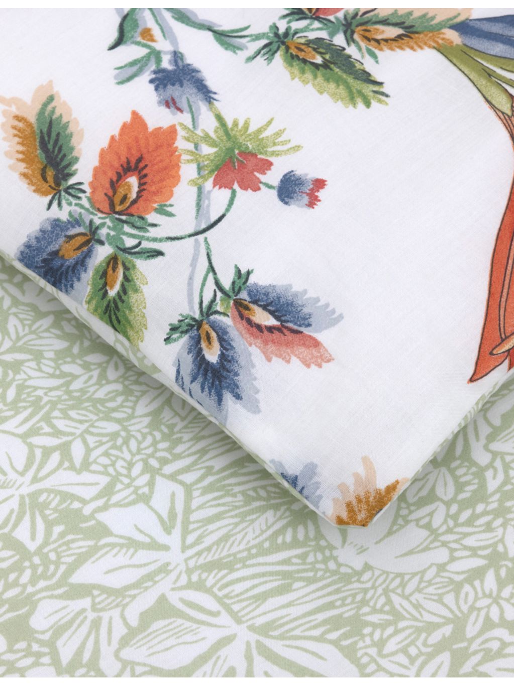 Yves Delorme Eze multicoloured cotton duvet cover - British product