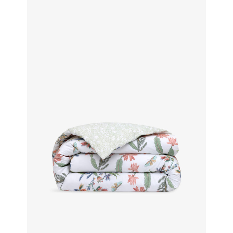 Eze Multicoloured Cotton Duvet Cover - Double