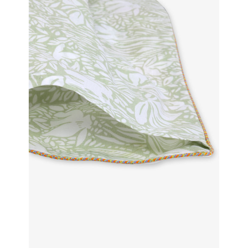 Yves Delorme floral-print cotton-sateen Oxford pillowcase 65cm x 65cm, imported from the UK