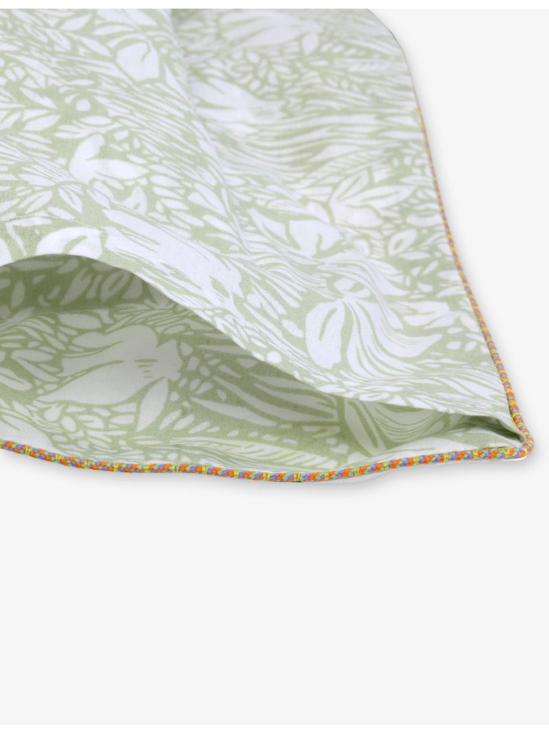 Yves Delorme floral-print cotton-sateen Oxford pillowcase 65cm x 65cm, imported from the UK