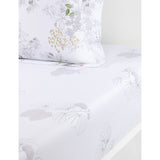 Orchidee Cotton Fitted Sheet - Double