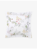 Yves Delorme Orchidee floral-print Oxford cotton-sateen pillowcase 65cm (British brand)