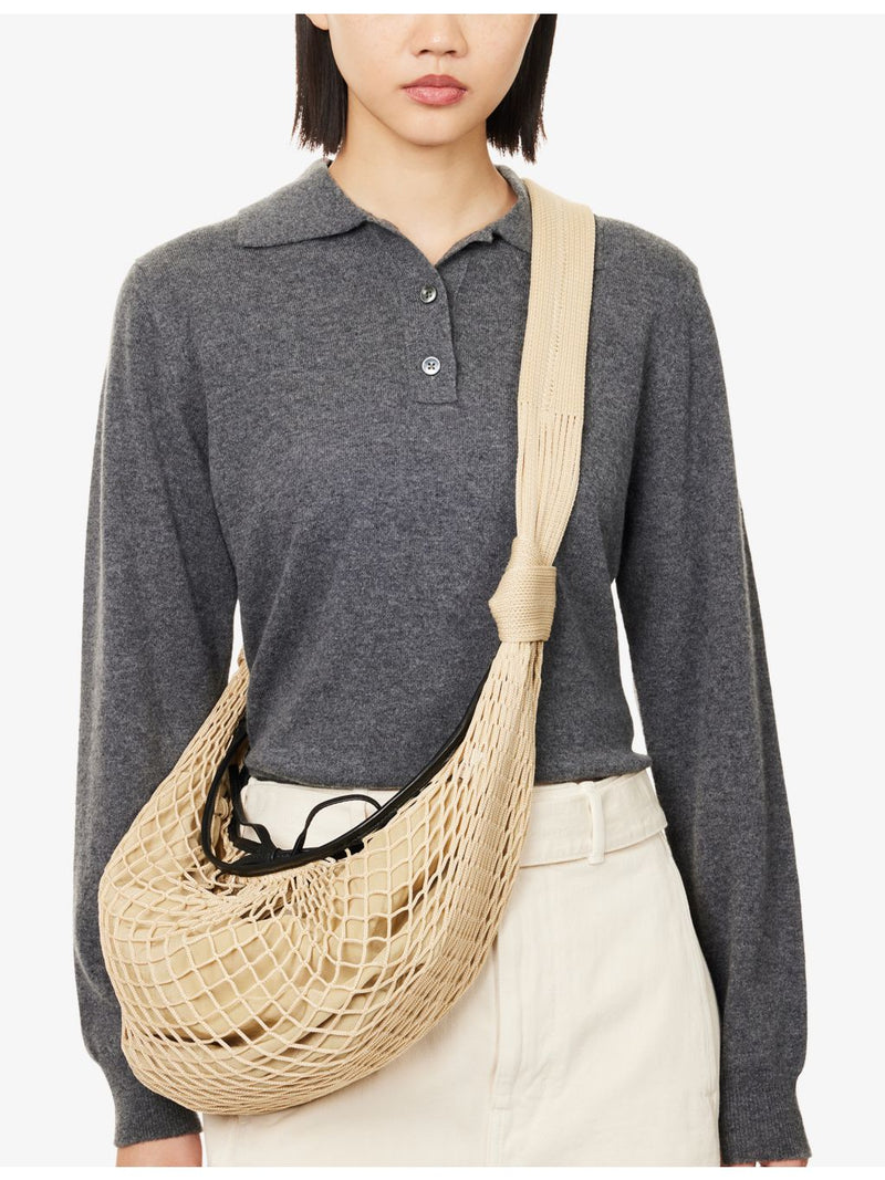 LEMAIRE Croissant Filt Woven Shoulder Bag, imported from the UK