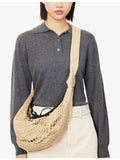 LEMAIRE Croissant Filt Woven Shoulder Bag, imported from the UK