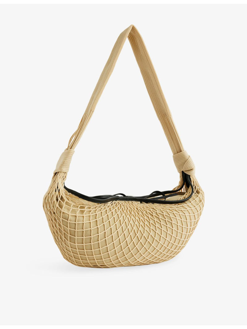 LEMAIRE Croissant Filt Woven Shoulder Bag, imported from the UK
