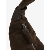 LEMAIRE Fortune Croissant suede shoulder bag, imported from the UK