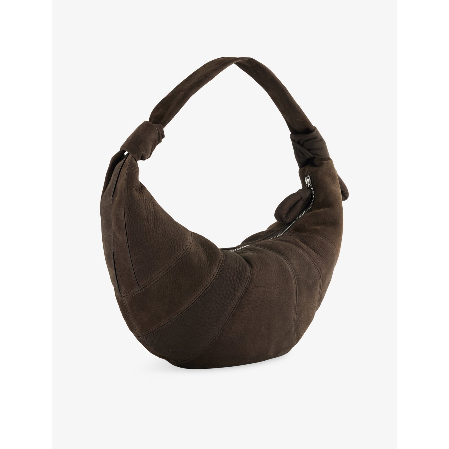 LEMAIRE Fortune Croissant suede shoulder bag, imported from the UK