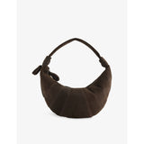 LEMAIRE Fortune Croissant suede shoulder bag, imported from the UK