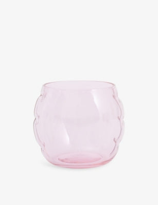 Home Studyo Bob Orchid Glass curved transparent (British brand)