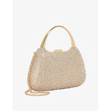 Dune diamante-embellished clutch bag with chain strap, (British brand)