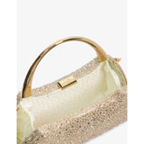 Dune diamante-embellished clutch bag with chain strap, (British brand)