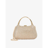 Dune diamante-embellished clutch bag with chain strap, (British brand)