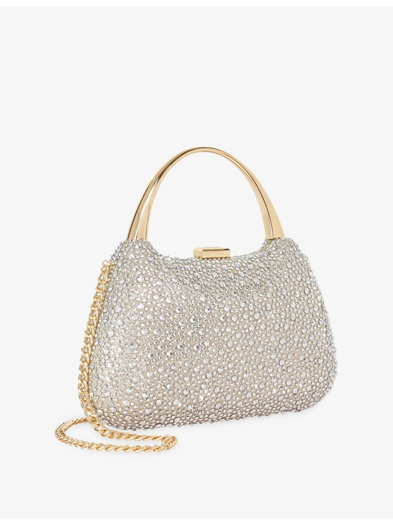 Dune diamante embellished clutch bag (British brand)