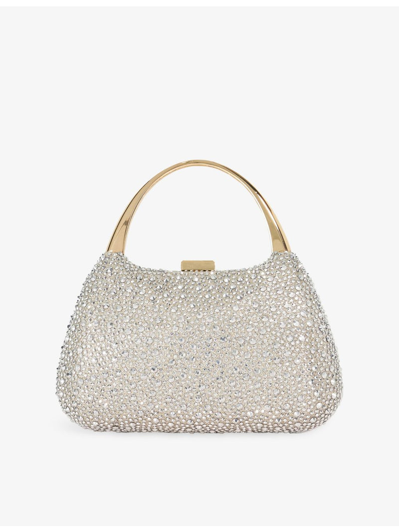 Dune diamante embellished clutch bag (British brand)