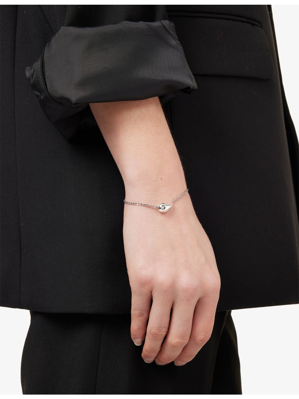 Bottega Veneta sterling silver bracelet 19cm (British brand)