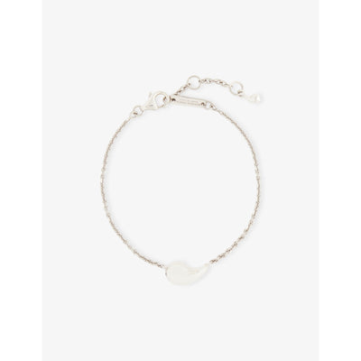 selfridges Bottega Veneta Drop Sterling Silver Bracelet 19cm- Buy online at McGrocer