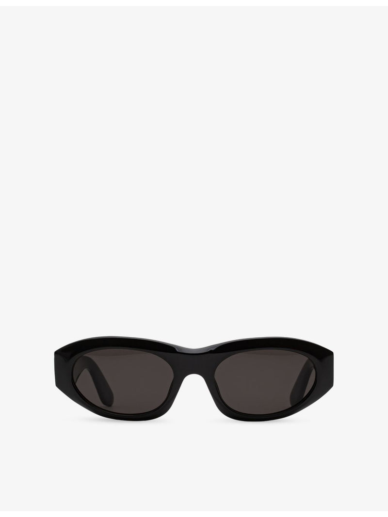 RetroSuperFuture Cinema black oval acetate sunglasses - British product