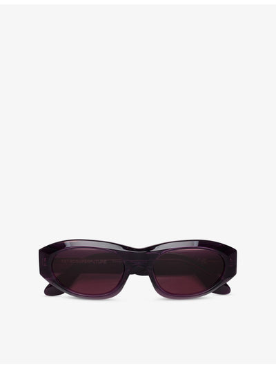selfridges Retrosuperfuture Cinema Melanzana Cat-Eye Acetate Sunglasses- Buy online at McGrocer