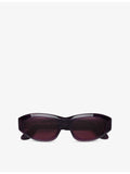 Retrosuperfuture Cinema Melanzana cat-eye acetate sunglasses, imported from the UK