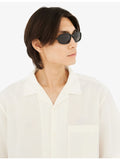 Retrosuperfuture rectangular acetate sunglasses with tinted lenses - British product