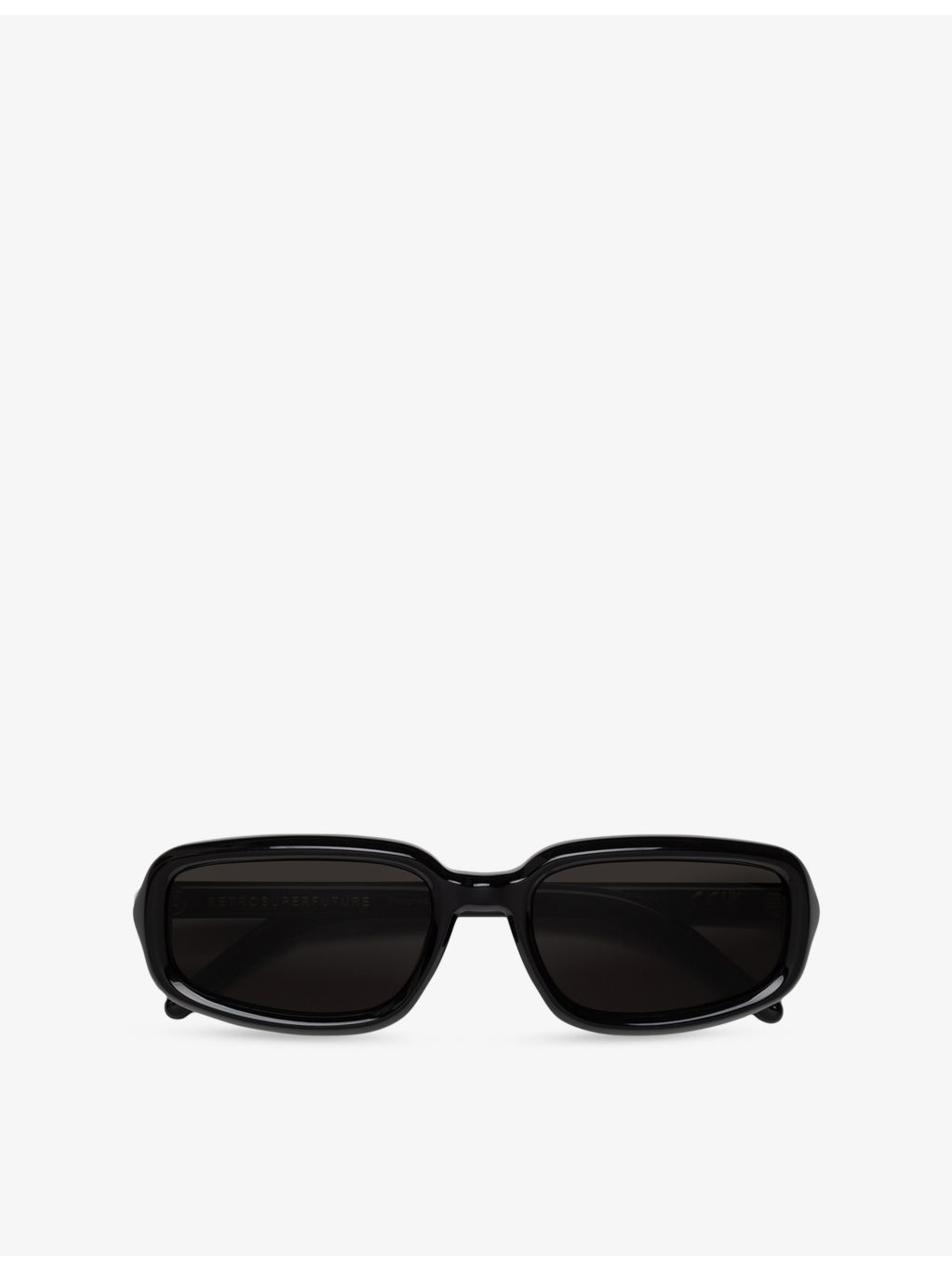 Retrosuperfuture rectangular acetate sunglasses with tinted lenses - British product