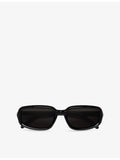 Retrosuperfuture rectangular acetate sunglasses with tinted lenses - British product