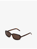 RetroSuperFuture sunglasses Burnt Havana rectangle frame, UK version