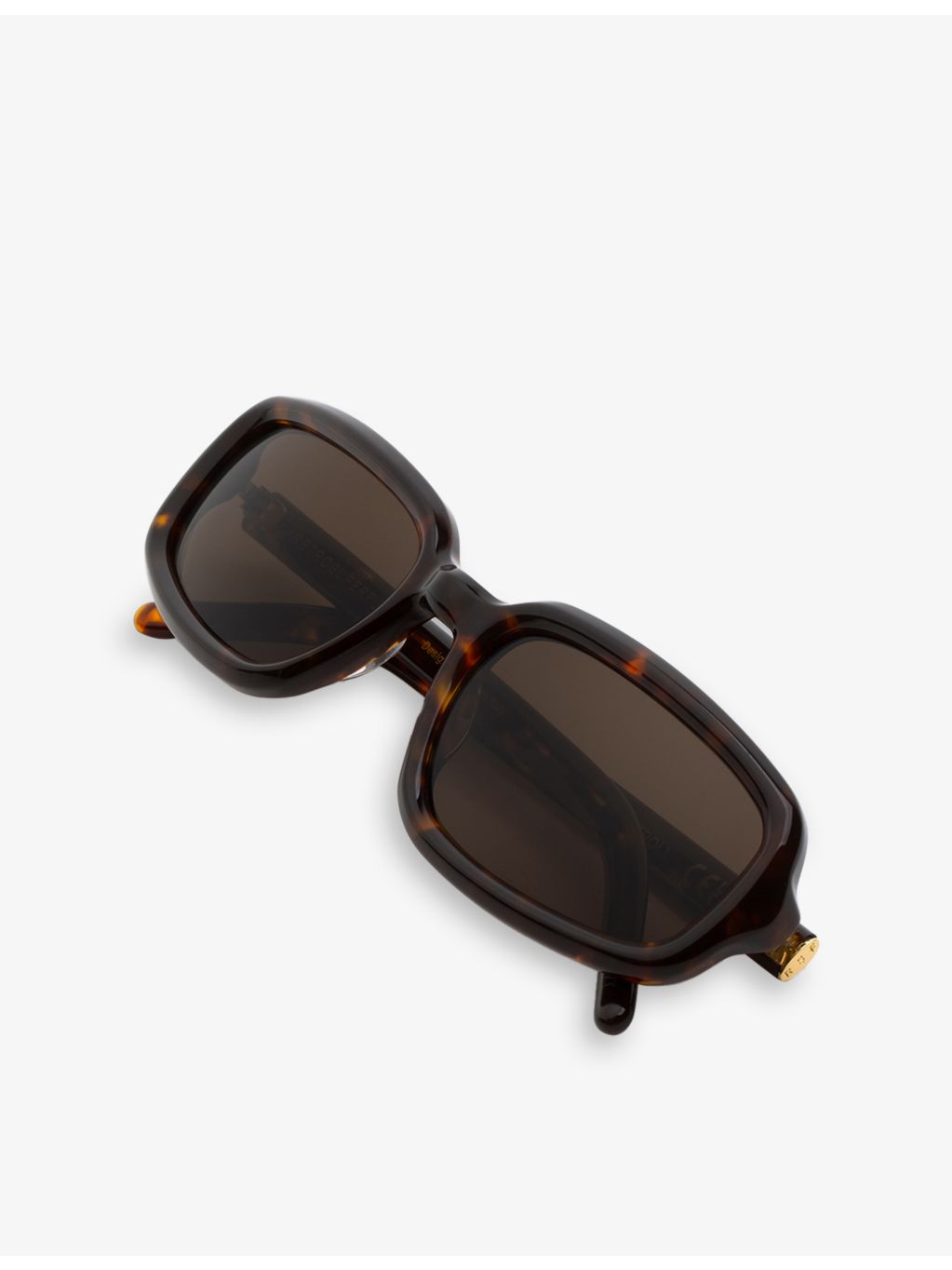 RetroSuperFuture sunglasses Burnt Havana rectangle frame, UK version